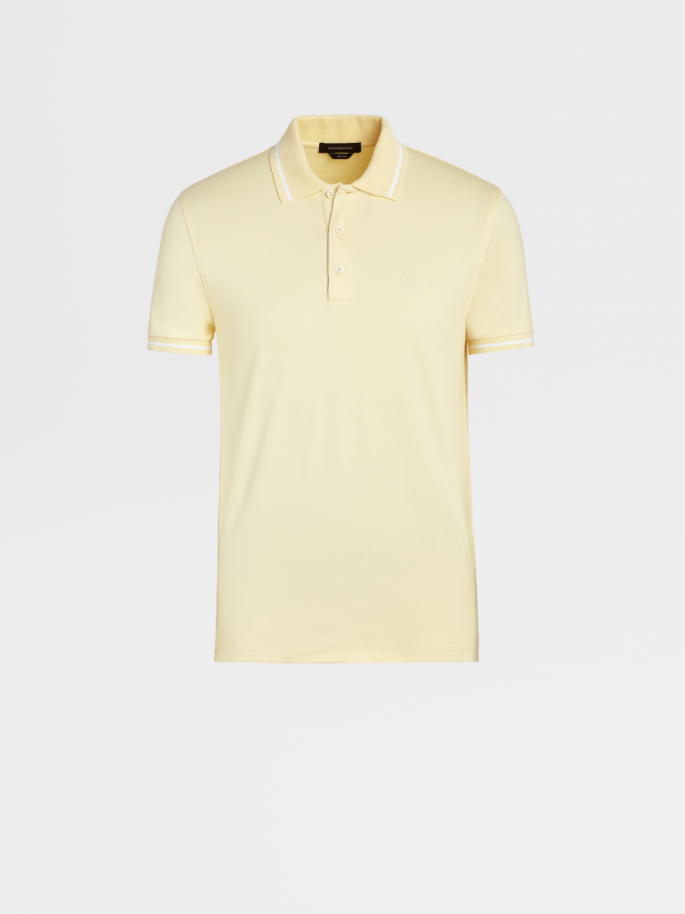 Stretch Cotton Short-Sleeve Polo